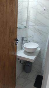 Koupelna v ubytování Estar patagonico + 9 fotografií