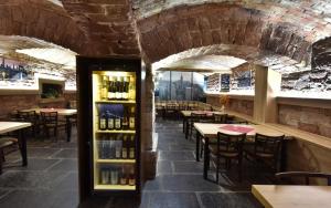 Reštaurácia alebo iné gastronomické zariadenie v ubytovaní Penzion Pohoda