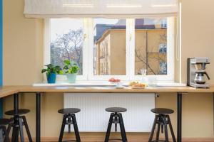 Kuchyňa alebo kuchynka v ubytovaní Premium Hostel