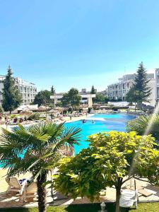 Piscina de la sau aproape de Апартамент БАНГЕВИ +7 fotografii