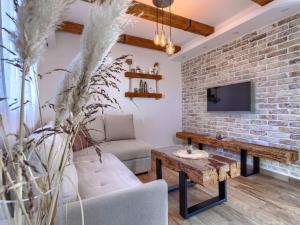 Televiisor ja/või meelelahutuskeskus majutusasutuses Holiday Home Casa Darel by Interhome