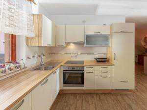 Η κουζίνα ή μικρή κουζίνα στο Apartment Pr' Kavač by Interhome