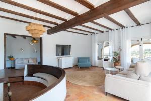 Posezení v ubytování Casa Ribaldi
