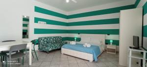 Postel nebo postele na pokoji v ubytování Corte Ferruccio