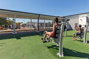 Fitness centrum a/nebo fitness zařízení v ubytování First Camp Råå Vallar-Helsingborg