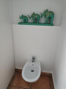 Et badeværelse på Villa Paola