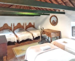 Łóżko lub łóżka w pokoju w obiekcie Luxury Villa in Málaga - Private Pool