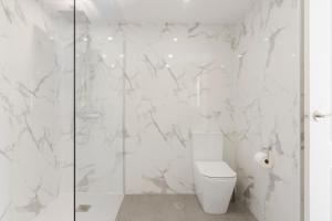 Kúpeľňa v ubytovaní Espectacular casa en la playa + 14 fotografií