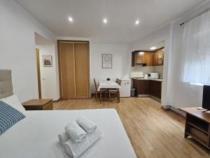 Køkken eller tekøkken på Magico estudio en Plaza España