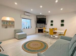 Χώρος καθιστικού στο Casa Condessa de Cabanas by Junto ao Mar