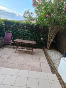 Κήπος έξω από το Studio avec piscine jardin