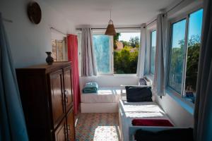Khu vực ghế ngồi tại Easy Going Imsouane