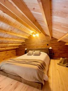 Postel nebo postele na pokoji v ubytování Mountain Eco Shelter 7 + 22 fotografií