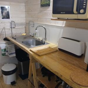 Dapur atau dapur kecil di Le Chouette loft