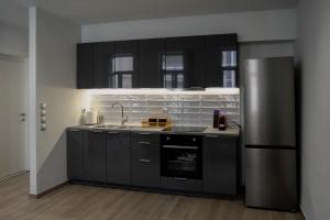 Køkken eller tekøkken på Loft Suite