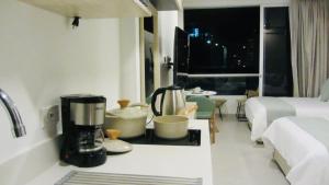 Postel nebo postele na pokoji v ubytování Porto Horizonte SUITE 904 + 15 fotografií
