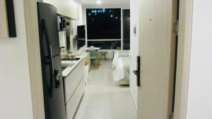 Kuchyň nebo kuchyňský kout v ubytování Porto Horizonte SUITE 904