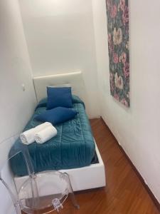 Postel nebo postele na pokoji v ubytování Appartamento int 1