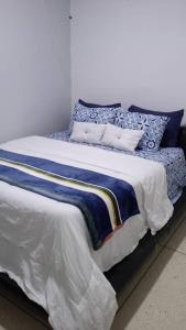 Cama o camas de una habitación en Posada Sebastian