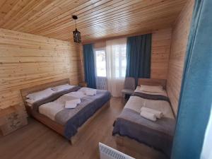 Letto o letti in una camera di Mountain house in Mestia