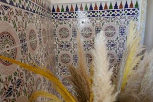 A bathroom at chez Aissam