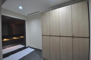 Postel nebo postele na pokoji v ubytování GTV Hotel