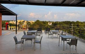 Μπαλκόνι ή βεράντα στο Hostal Del Jaguar