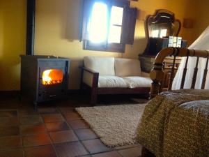 Postel nebo postele na pokoji v ubytování Masia CM Costa Brava