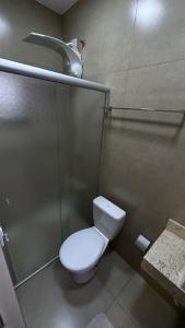 Koupelna v ubytování Hotel Brasil
