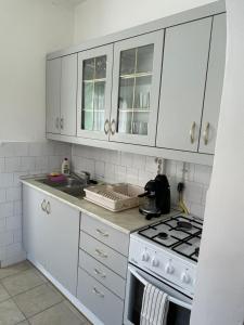 Kuchyňa alebo kuchynka v ubytovaní Harmath-Szabó Apartman + 5 fotografií