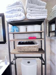 Modern and spacious 4 B/R + 2 bath house的一间浴室