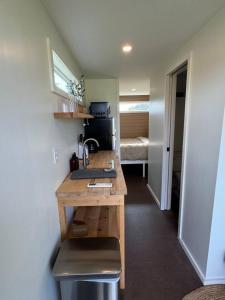 Köök või kööginurk majutusasutuses Container Cabin on the Colorado +6 fotot