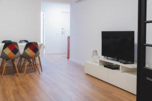 TV a/nebo společenská místnost v ubytování Casa da Relva