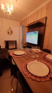TV a/nebo společenská místnost v ubytování Apartamento Aconchegante em Paulo Afonso