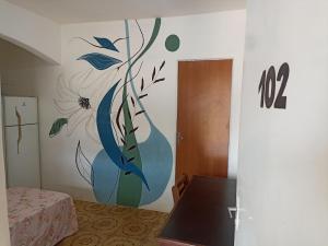 Postel nebo postele na pokoji v ubytování Refúgio de Piratininga 102