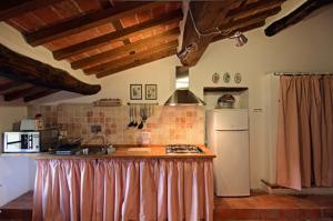 Kjøkken eller kjøkkenkrok på Al Palazzaccio