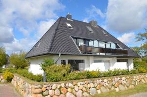 Bygningen som feriehuset ligger i