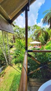 Glamping Bellavista - Escapada Romántica en el Lago Calima外面的花园