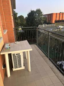 Balkón nebo terasa v ubytování Spazioso appartamento su due piani