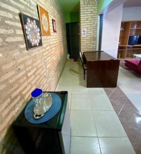 Area tempat duduk di Mangoty Apartamento