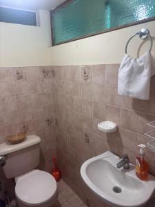 Koupelna v ubytování Casa Jana