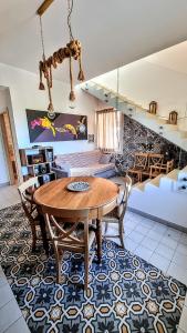 Posezení v ubytování Casa Armonia