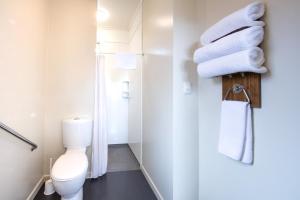 Koupelna v ubytování Tower Lodge Motel + 37 fotografií