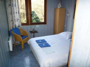 Postel nebo postele na pokoji v ubytování Chalet du Montal