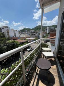 En balkon eller terrasse på La Puerta Blanca #7