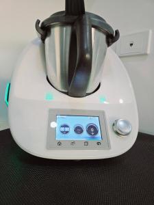 a blender with a pot on top of it at Skyview 2 bathroom Sub-Penthouse Harbour Views in Darwin