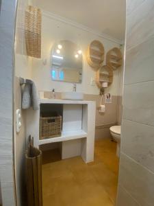 Koupelna v ubytování B&B Casa Mil Sueños
