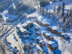 Το Chalet in Wagrain near Flying Mozart Ski Lift τον χειμώνα