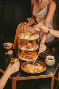 酒店内部或周边提供的食物