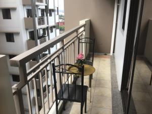 Balkón nebo terasa v ubytování Alea Residences Condominium Casa Hayakawa